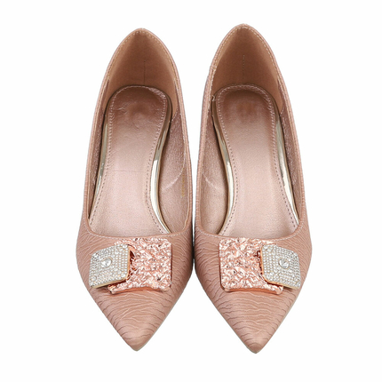 Damen High-Heel Pumps - champagne