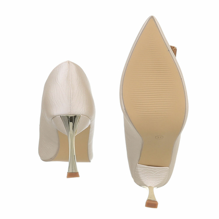 Damen High-Heel Pumps - gold