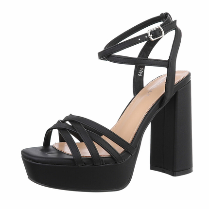 Damen Sandaletten - black Gr. 37
