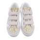 Damen Low-Sneakers - gold