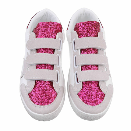 Damen Low-Sneakers - rosered