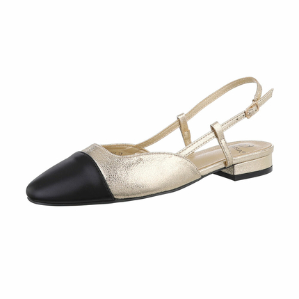 Damen Klassische Pumps - gold Gr. 37