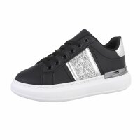 Damen Low-Sneakers - black