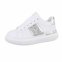 Damen Low-Sneakers - silver