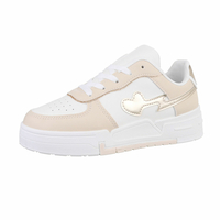 Damen Low-Sneakers - beige