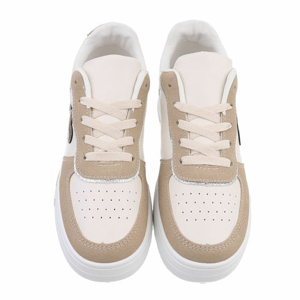 Damen Low-Sneakers - khaki