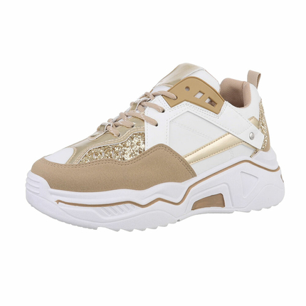 Damen Sportschuhe - gold