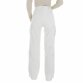 Damen Hose in Lederoptik von Emma&Ashley - white