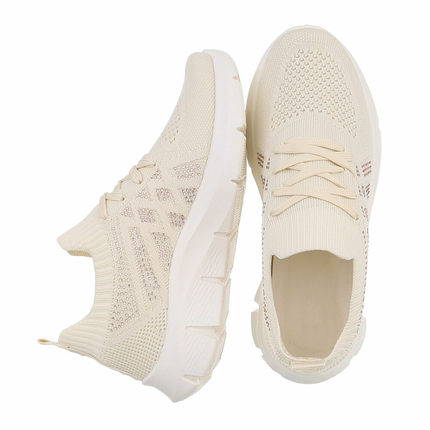 Damen Sportschuhe - beige