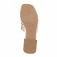 Damen Flache Sandalen - champagne