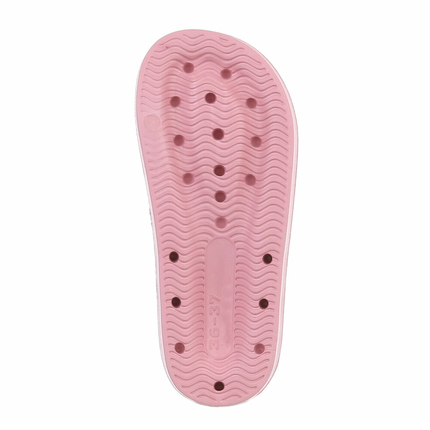 Damen Pantoletten - pink