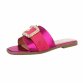 Damen Flache Sandalen - fushia Gr. 36