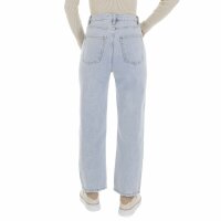 Damen High Waist Jeans von Laulia - LT.blue