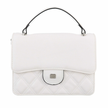 Damen Schultertasche - white