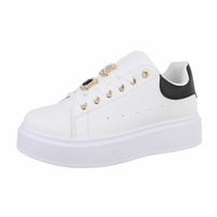 Damen Low-Sneakers - whiteblack