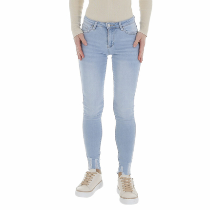 Damen Skinny Jeans von Laulia - L.blue