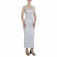 Damen Maxikleid von Laulia - silver