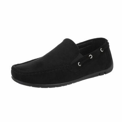 Herren Mokassins - black Gr. 45