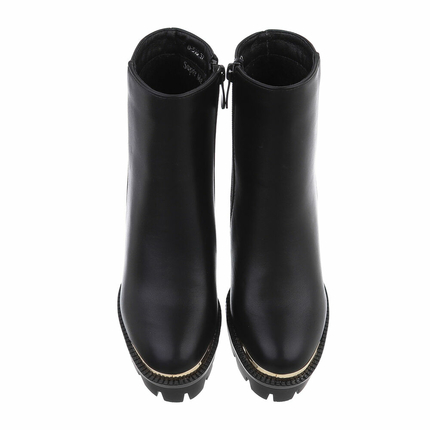 Damen High-Heel Stiefeletten - black