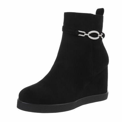 Damen Keilstiefeletten - black Gr. 39