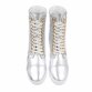 Damen Keilstiefeletten - silver
