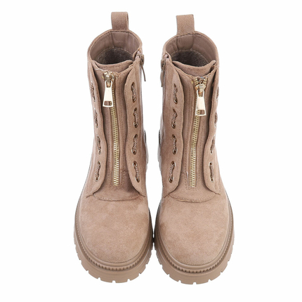 Damen Klassische Stiefeletten - khaki
