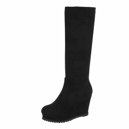Damen High-Heel Stiefel - black Gr. 37