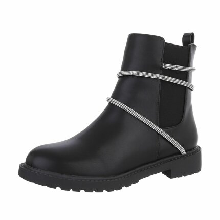 Damen Klassische Stiefeletten - black Gr. 38