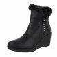 Damen Keilstiefeletten - black Gr. 41