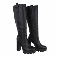 Damen High-Heel Stiefel - black