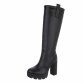 Damen High-Heel Stiefel - black Gr. 37