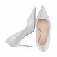 Damen High-Heel Pumps - silver