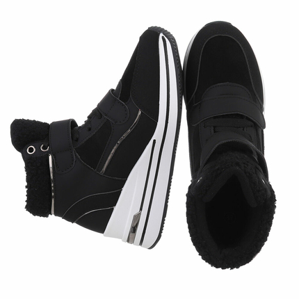 Damen Schnrstiefeletten - black