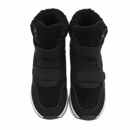 Damen Schnrstiefeletten - black