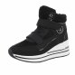Damen Schnürstiefeletten - black Gr. 41