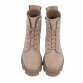 Damen Schnürstiefeletten - khaki