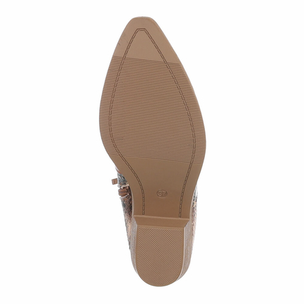 Damen Western- &amp; Bikerboots - camel