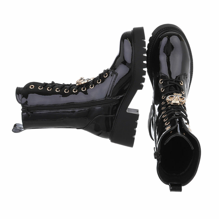 Damen Schnrstiefeletten - blackmir