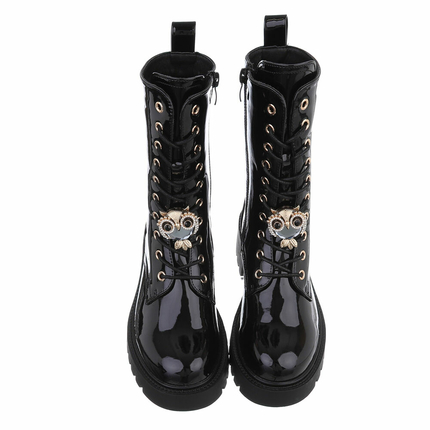 Damen Schnrstiefeletten - blackmir