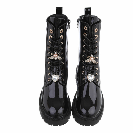 Damen Schnrstiefeletten - blackmir