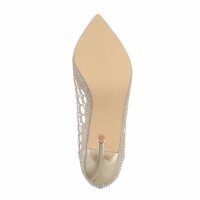 Damen High-Heel Pumps - gold
