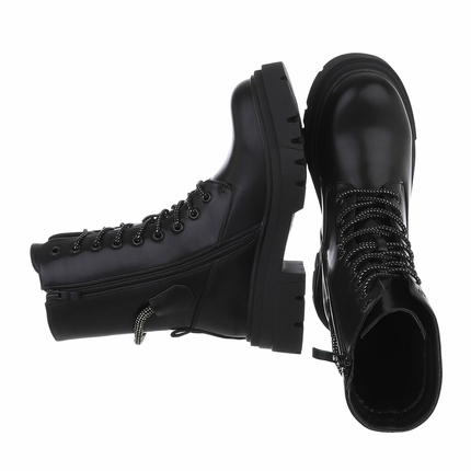 Damen Schnrstiefeletten - black
