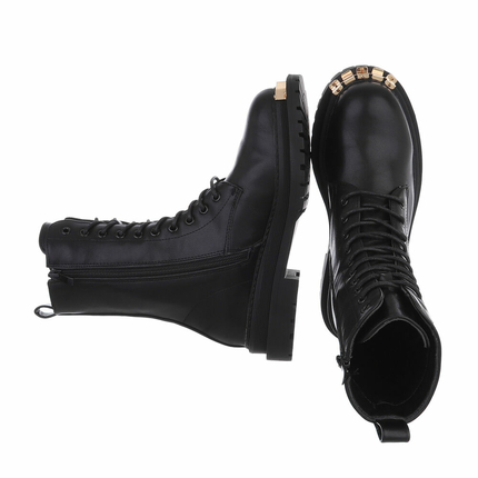 Damen Schnrstiefeletten - black