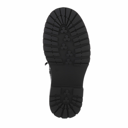 Damen Schnrstiefeletten - black