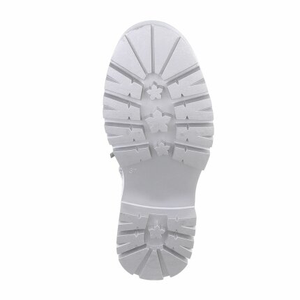 Damen Schnrstiefeletten - silver