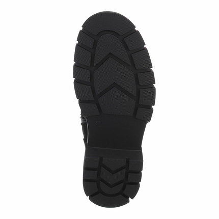 Damen Schnrstiefeletten - black