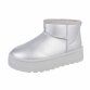 Kinder Stiefeletten - silver Gr. 34