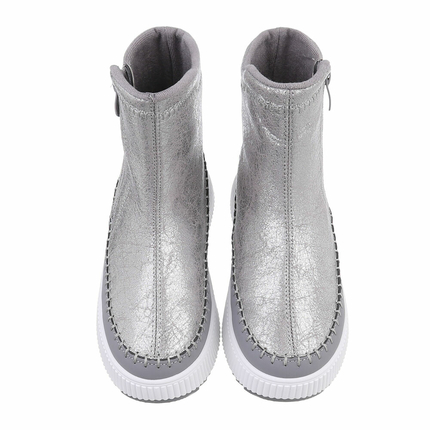 Damen Klassische Stiefeletten - silver