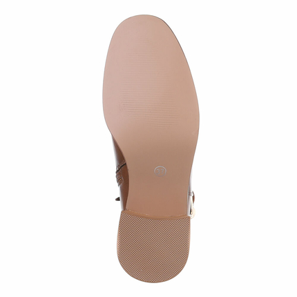 Damen Klassische Stiefeletten - camel
