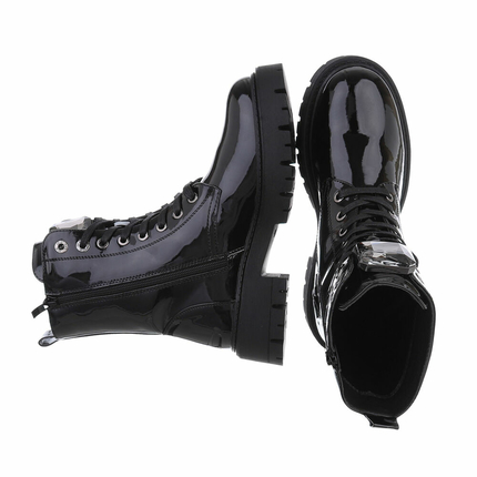 Damen Schnrstiefeletten - blackmir